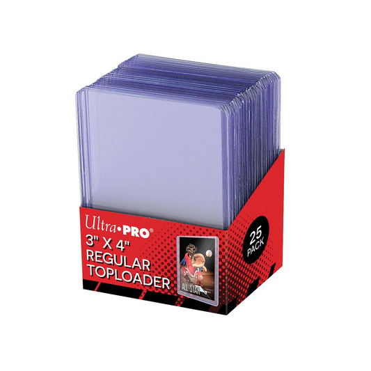 Ultra PRO 3" x 4" Clear Regular 35pt Toploader