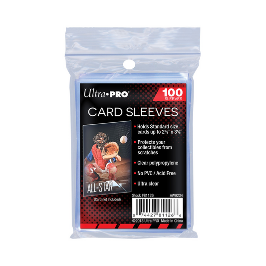Ultra PRO Trading Card Penny Sleeves® – 100er Pack (2.5" x 3.5")
